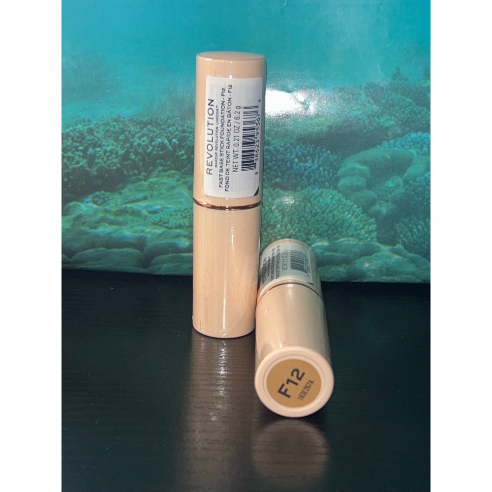 2X REVOLUTION Fast‎ Base Stick  Foundation Shade F12